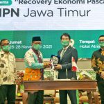 B2-2021년 동부 자와 HPN 비즈니스 포럼에서 Pasifik Group이 참석하고 있다.-사진제공.Pasifik Group-