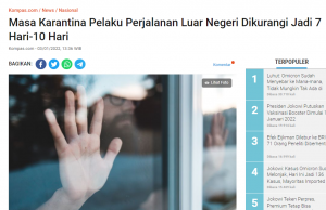 격리기간 10일에서 7일로 단축… “잠복기 평균 3~5일 이유”