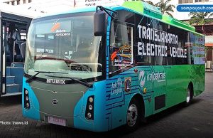 Transjakarta에 전기 버스 30대 운행 중… 미국산 전기버스