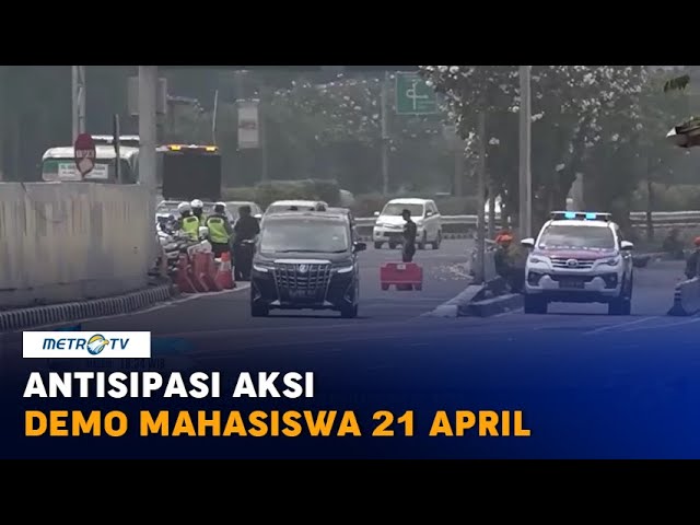 대학생 연합 시위…. 모나스 광장입구와 의사당 정문 주변 통제