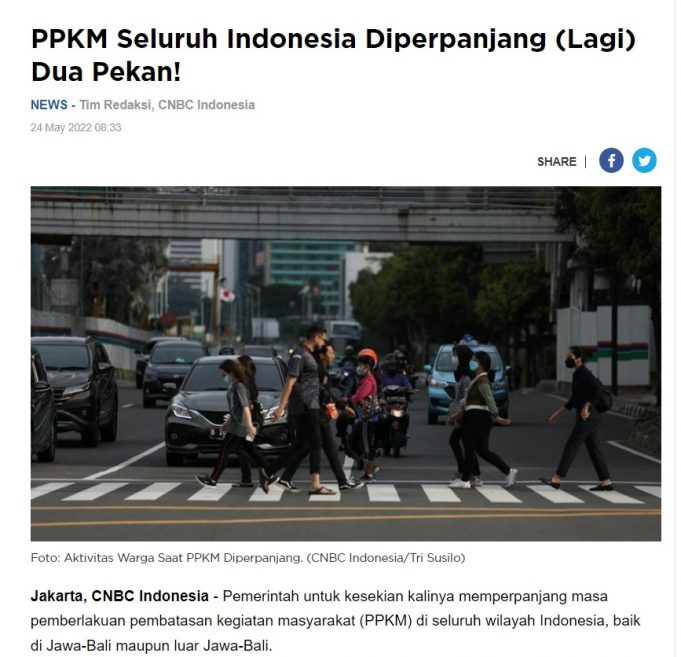 Jabodetabek PPKM 1단계로 전환… 대중업소 100% 근무
