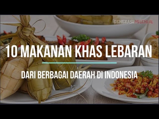 종교절 르바란에 가장 인기 있는 7가지 음식