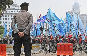 인도네시아 의사 공개 표현 원칙… 외국인은 시위 불허