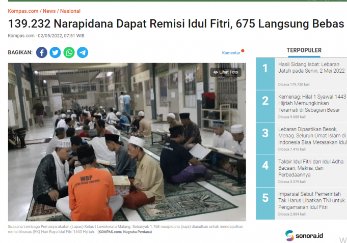 2022년 르바란 특별사면 139,232명