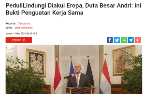 PeduliLindungi 앱, EU 27개국에서 사용