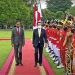 조코위 대통령과 일본 기시다 후미오 총리(출처 스크린샷)