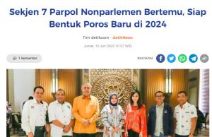 무의석 7개 정당 통합해서 의회 진출키로 합의