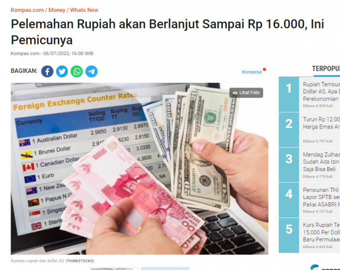 인도네시아 등 아시아 각국, 채권 발행 통해 환율 방어…”외환보유고 보완”