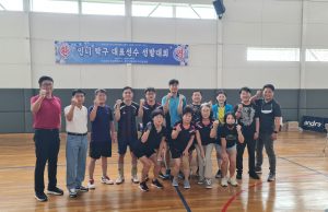 탁구협, 인니대표 선발전서 윤석환 김관숙 선수 확정