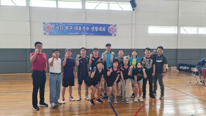 탁구협, 인니대표 선발전서 윤석환 김관숙 선수 확정