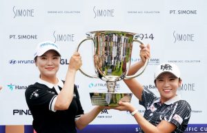 12월 시몬느 아시아퍼시픽 골프 대회에 티띠꾼·하타오카 출전