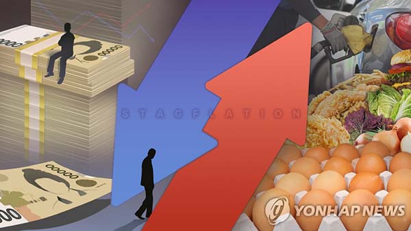 스태그플레이션 우려 (PG) ◇ 한국 무역적자 지속 우려…경제 성장 기대치 하향