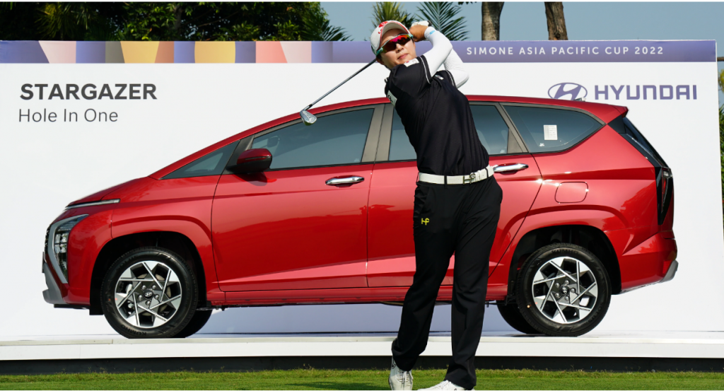 Simone Asia Pacific Cup에서 대회 공식차량 스타게이저