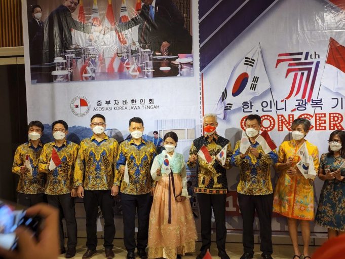 중부자바한인회, 제77주년 광복절 한국 인도네시아 음악회 개최