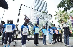 1월부터 8월까지 자카르타 115일 대기질 건강 해로워