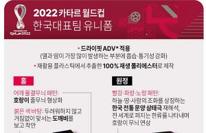 2022 카타르 월드컵 한국대표팀 유니폼