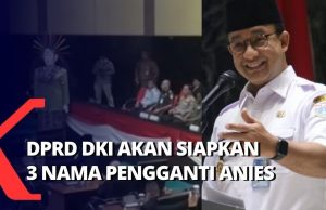 자카르타 주의회, 주지사 부지사 대리 후보 선발