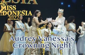 2022 미스 인도네시아에 마나도 출신 오드리 바네사 양 왕관 차지