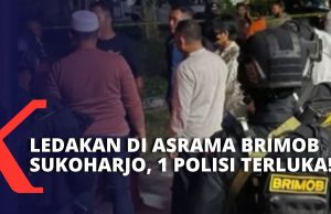 어젯 밤 중부자와 수코하르조 기동타격대 기숙사에서 폭발사고