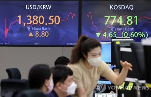 원/달러 환율, 1,380원 돌파…13년 5개월 만에 처음