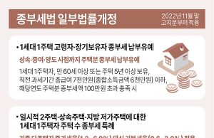 종부세법 일부법률개정