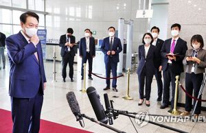 尹, 비속어 논란에 “사실 다른 보도로 동맹훼손…진상 밝혀져야”