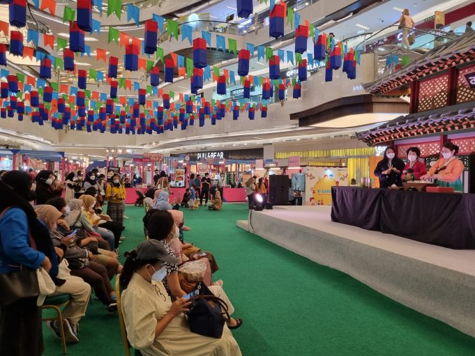 경남자카르타사무소, 전통차 엑스포 홍보 부스 운영