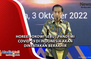 조코위 “Covid-19 전염병 종식 선언할 계획”