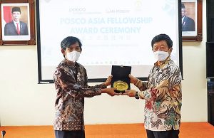 포스코청암재단, 인도네시아 국립대 우수 학생 장학증서 수여식 개최
