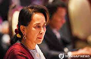 미얀마 군정, 수치 고문·호주인 경제자문에 각각 3년형