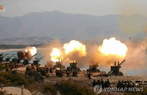 북, 어젯밤 이어 오후에도 또 포격…14시간새 총 350여발