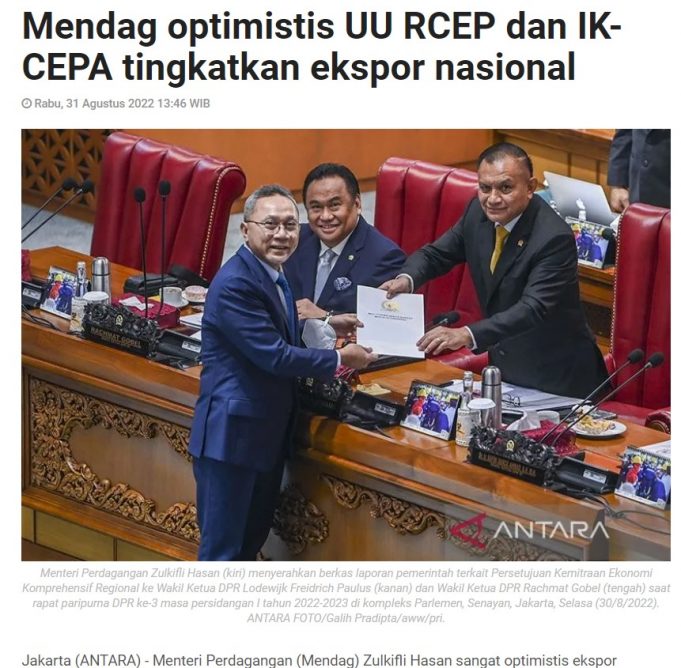 한-인도네시아 교역 200억 달러 시대 “질적 성장으로 가는 길, IK-CEPA에 달렸다”