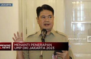 *속보* 2023년도 주단위 최저임금(UMP) 발표…자카르타주 5.6% 인상 490만 루피아