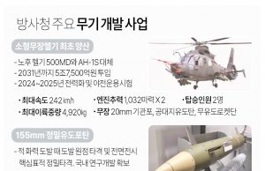 방사청 주요 무기 개발 사업