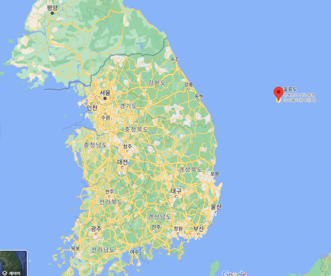 北, 울릉도쪽 동해로 탄도미사일 발사…울릉도에 공습경보