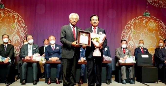 김우재 월드옥타 명예회장, 인간경영대상 수상