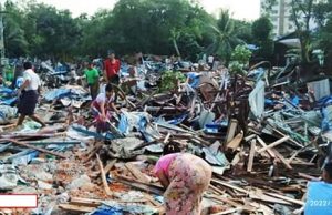 미얀마 군부, 민간 주택 강제 철거… 주민 5만여명 집 잃어