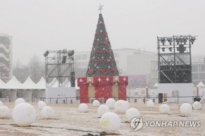 사진으로 보는 한주간 한반도에 많은 눈