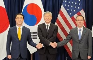 한미일 북핵수석대표 자카르타 회담 “北 핵·미사일 제한 위해 모든 수단 사용”