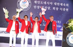 제103회 전국체전 인도네시아 대표 선수단 해단식