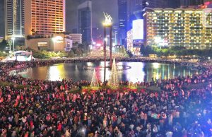 자카르타 새해맞이, 쓰레기 배출량 132톤… “시민의식 성숙으로 예상보다 줄어”