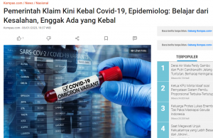 정부 “Covid-19 면역 있다” 전문가 “실수, 면역 없다”