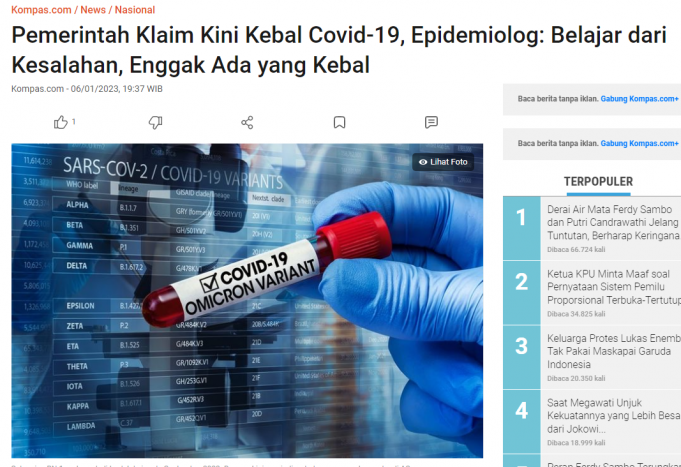 정부 “Covid-19 면역 있다” 전문가 “실수, 면역 없다”