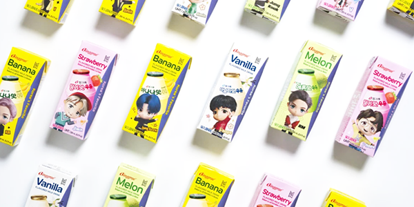 ‘BTS 우유' 인도네시아서 잘 나간다