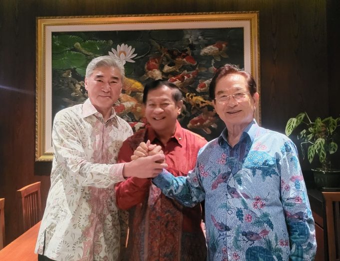 김우재 회장, 성김 대사와 대통령 고문 간담회