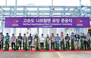 동서인도네시아, 찌깐데 산업공단에 고순도 나프탈렌 공장 준공