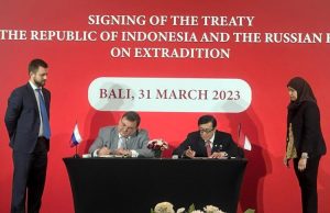 인도네시아, 러시아와 범죄인 인도 조약 체결