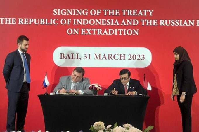 인도네시아, 러시아와 범죄인 인도 조약 체결