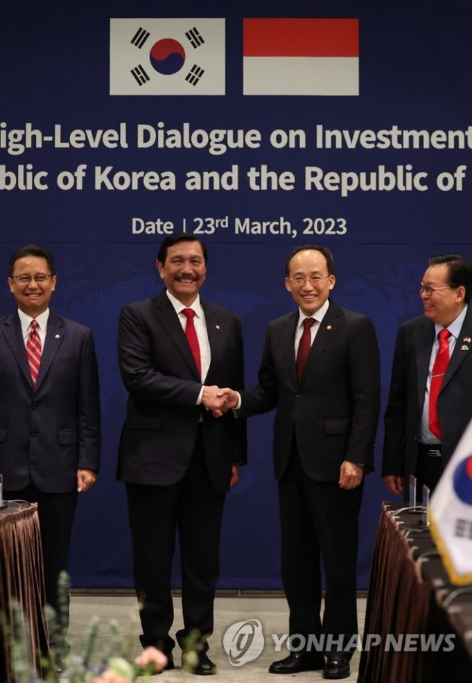 추경호 “신수도 건설에 협력…투자 애로 적극 해결”… 한국·인도네시아 고위급 투자 대화