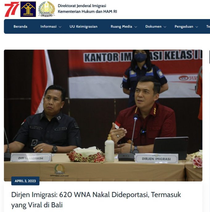 이민국, 1~3월까지 규정 위반 외국인 620명 추방